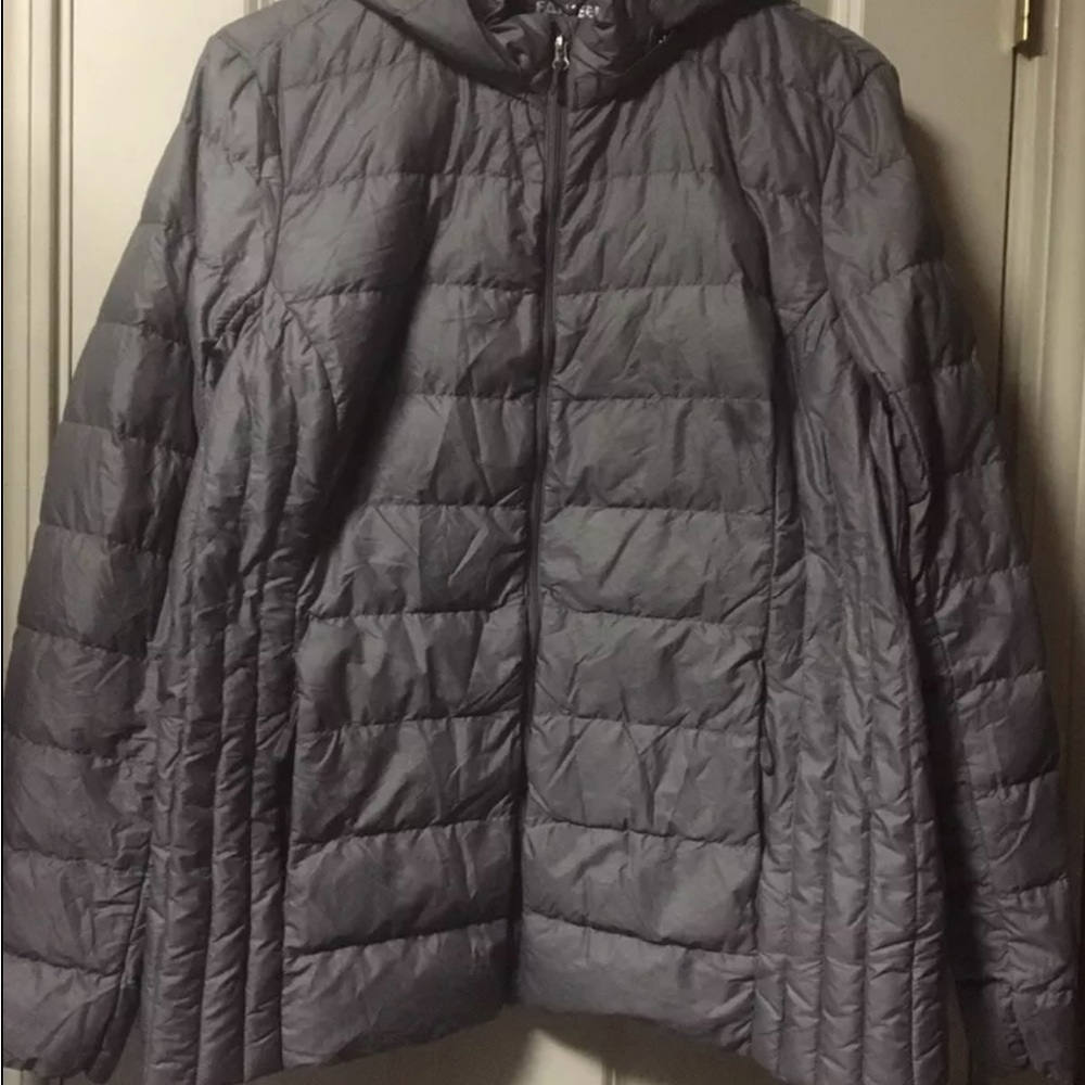 Women’s ~ Puffer ~ Coat ~ Large ~ Hooded ~ Excellent Condition